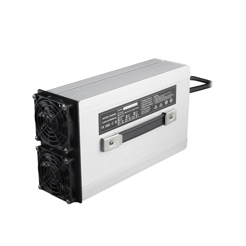 铝合金外壳2000W高尔夫车三元锂电池48V充电器 50.4V30A/54.6V30A