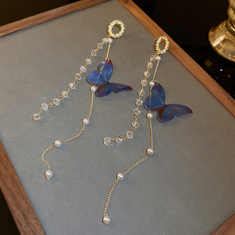 Drop Earrings Classification Fairy Style Butterfly Alloy Women's Drop Earrings