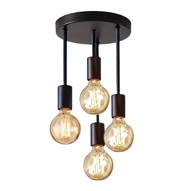 Transfronterizo amazónica simple lámpara de techo de tres extremos comedor dormitorio estudio sala de estar lámpara de lámpara de lámpara de lámpara de escalera