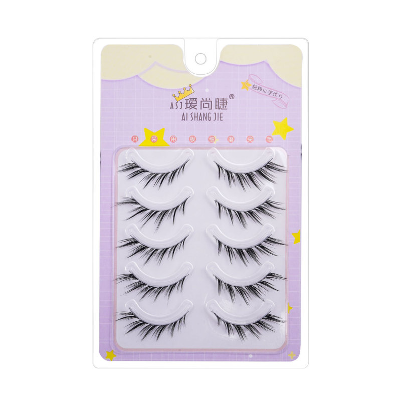 Cool and Elegant Fox-Style N59 Full-Strip Eyelashes, One-Piece Gentle Natural Style, Thai Barbie False Eyelashes for Beginners Cool and Elegant Fox-Style N59 Full-Strip Eyelashes, One-Piece Gentle Natural Style, Thai Barbie False Eyelashes for Beginners