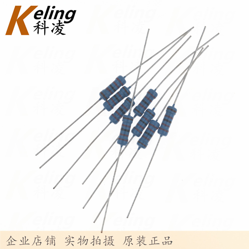 0.5W色环电阻 1/2W金属膜电阻器 22K 1% 直插精密电阻 1包500只