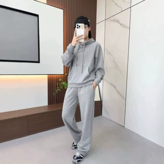 26秋季新款a*o同款连帽卫衣长袖长裤套装运动时尚休闲两件套热卖