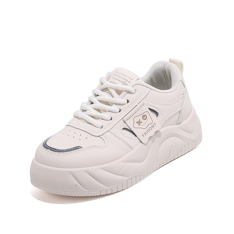 Sneakers for elementary school students, classic footwear, white shoes, universal sports shoes for leisure