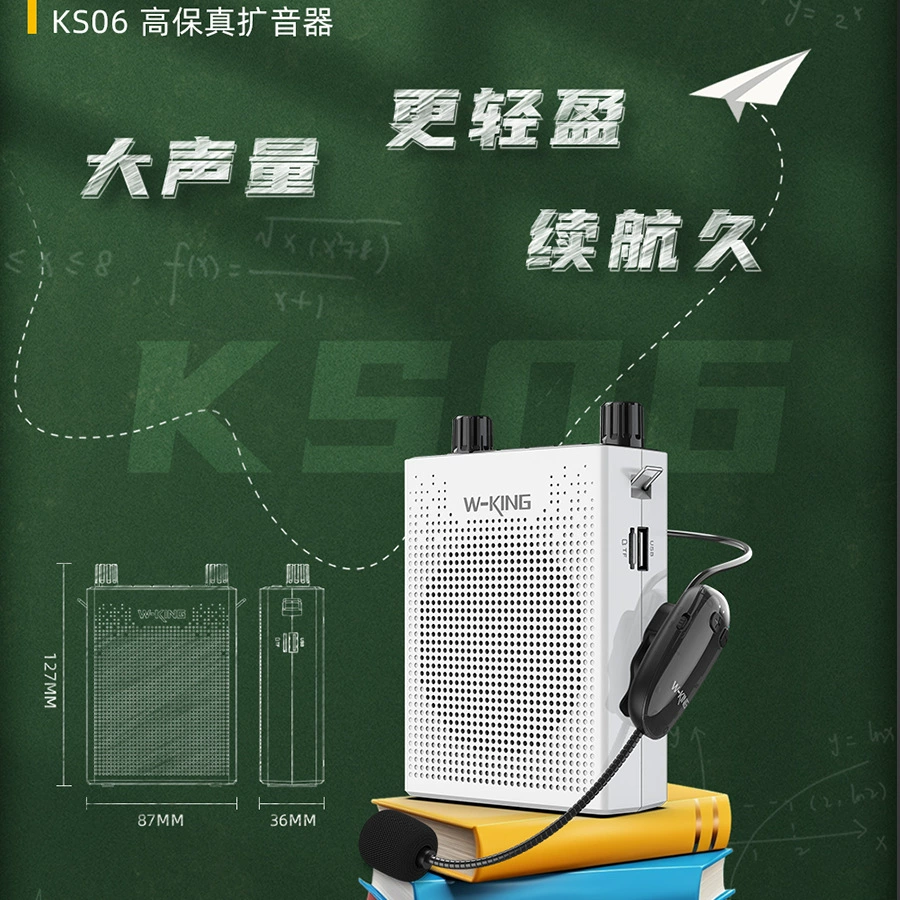 Wiljing KS16 маленький учитель пчелы в классе Специальный беспроводной громкоговоритель