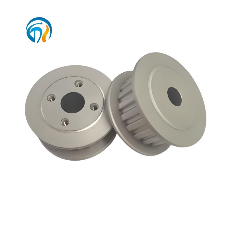 加工定制同步轮铝合金同步带轮S5M镀镍设备配件传动件带齿轮45