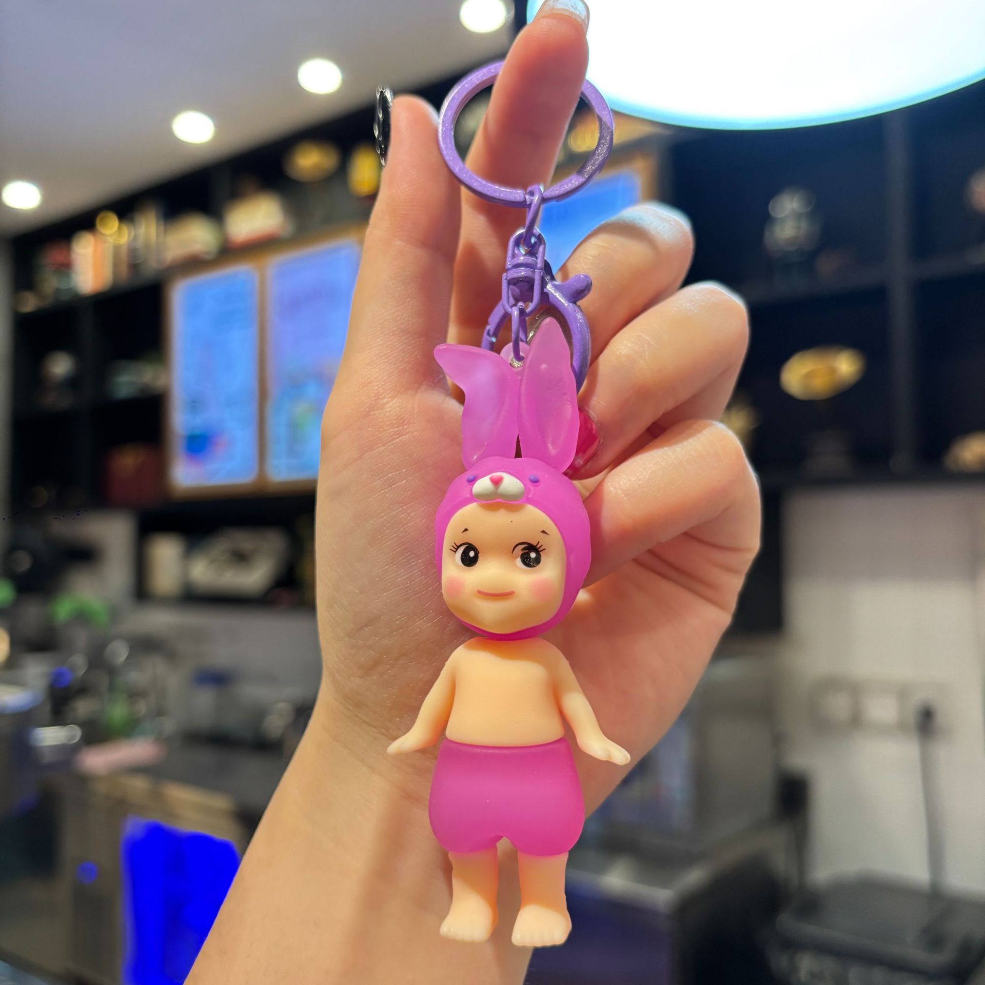 아빠 인형 (보라색)