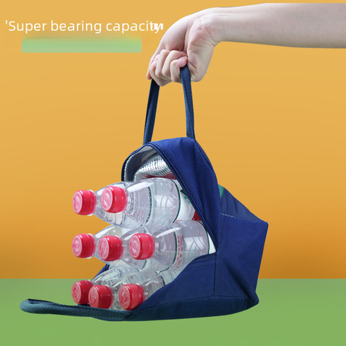 Cartoon Cute Children's Lunch Bag with Thick Aluminum Foil Long-lasting Preservation Cute Bento Bag Insulated Meal Box