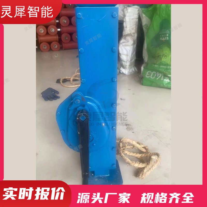 厂家出售矿用手摇挎顶 货源充足机械式手摇跨顶 质保5T手摇跨顶