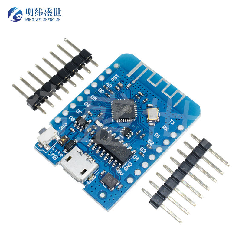 工厂批发WeMos D1 MINI ESP8285 CH340 WIFI开发板学习板