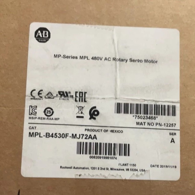 MPL-4530F-MJ72AA 罗克韦尔AB 全新原装现货顺丰包邮特惠供应议价