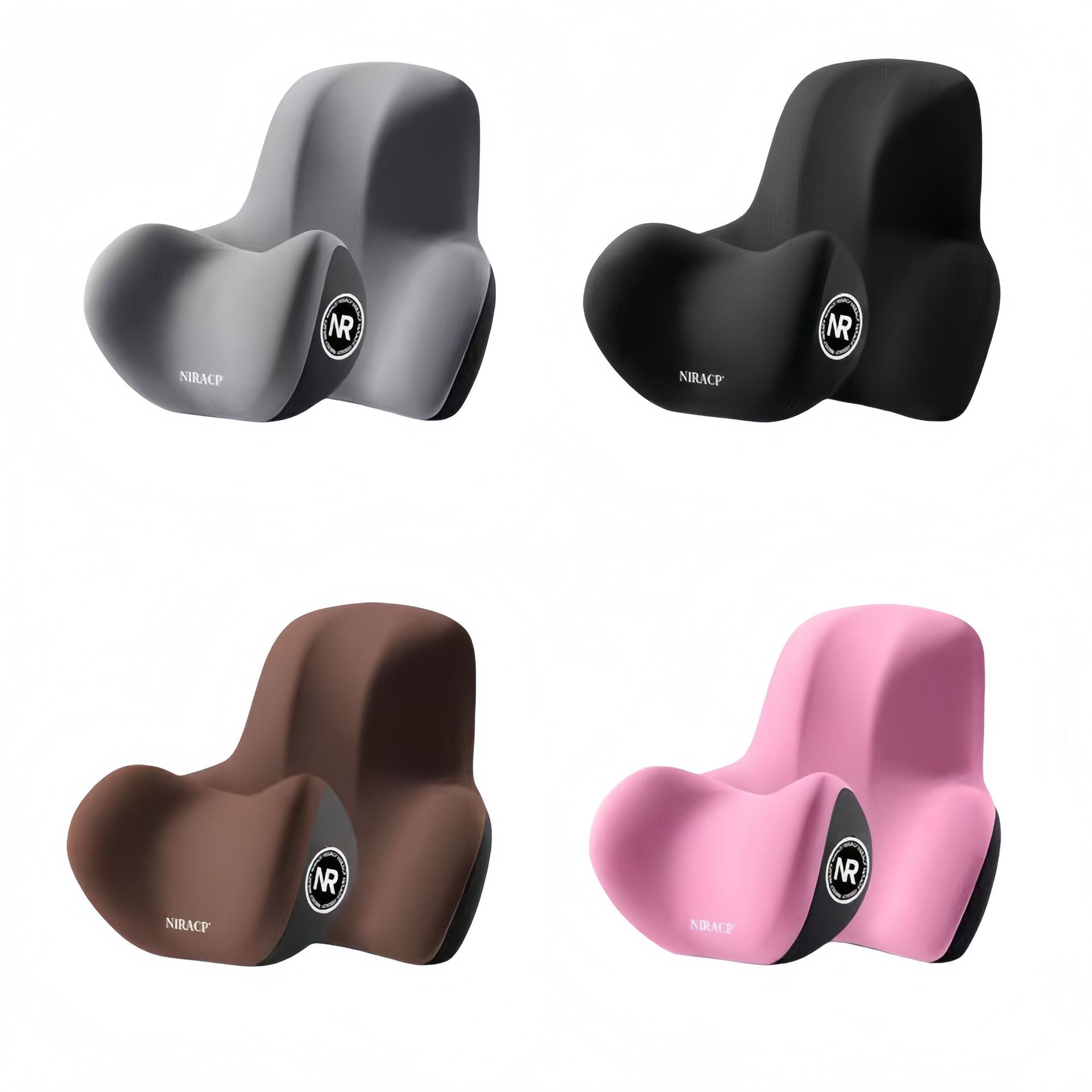 Car headrest car pillow car driving seat memory foam waist protection car pair of car pillow neck pillow