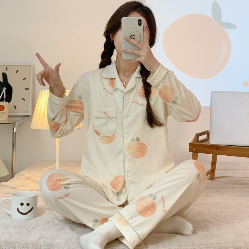 月子服春秋季产后开衫哺乳夏季薄款孕妇睡衣产妇喂奶11月份家居服