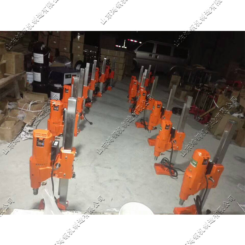 小型台式金刚石水钻机 混泥土钻孔机 路面建筑工程水钻打孔机