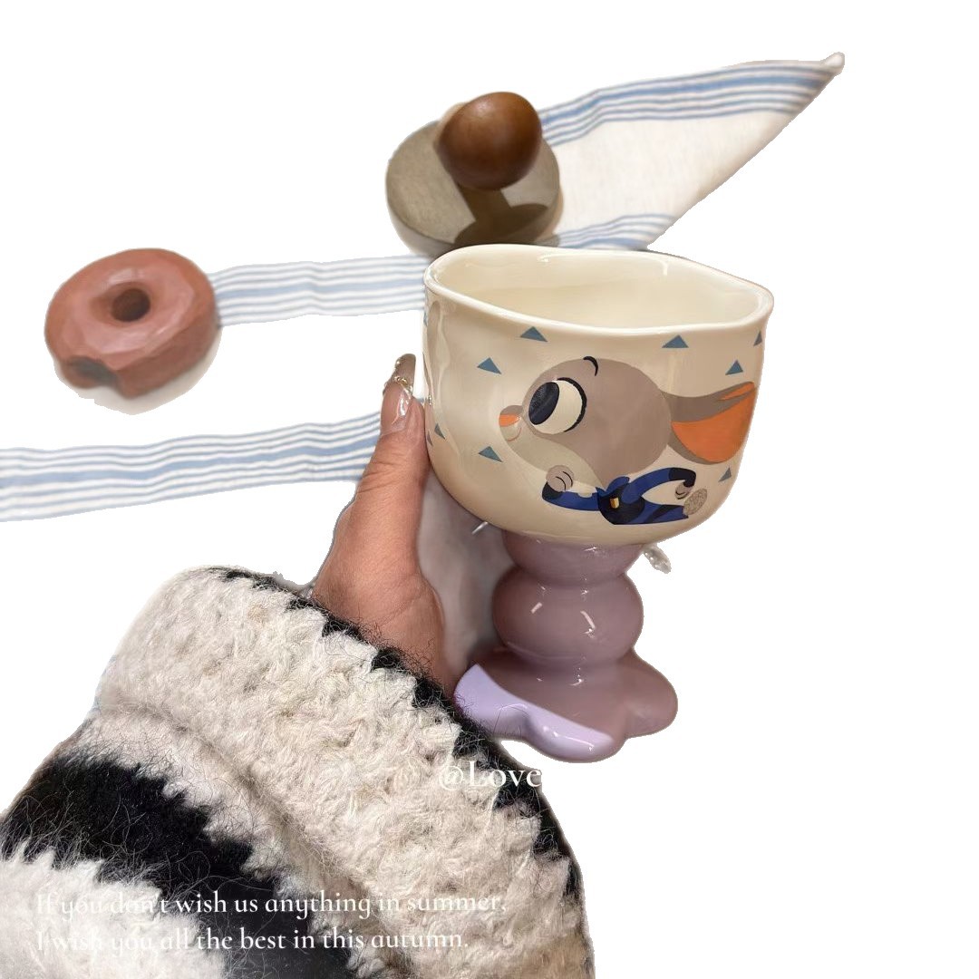Mad Animal City Judinique Ceramic Cup para chicas nuevas copas caseras de alto valor para parejas regalo de cumpleaños