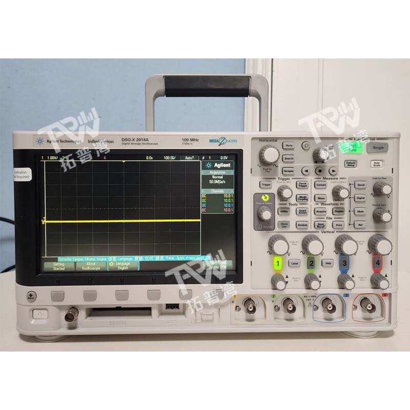 Agilent 安捷伦 DSOX2014A 数字存储示波器 100 MHz 4 个模拟通道