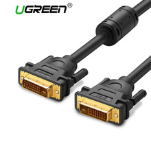 UGREEN绿联DV101 DVI Male to DVI 24+1 Male Cable Gold3m5m8m10