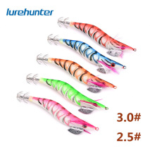 2.5#/3.0#木虾仿真海钓夜光木虾路亚塑料鱼饵 JIG Hook厂家批发