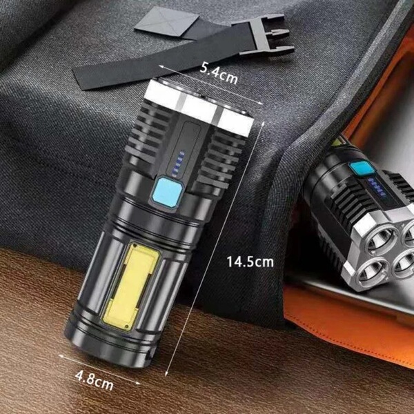 Universal handheld flashlight