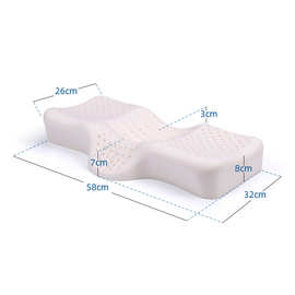 X6RO儿童颈椎枕头天然乳胶枕芯幼儿小孩定型枕小学生青少年护