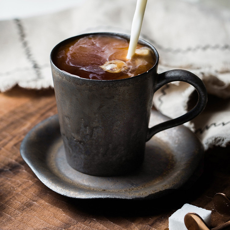 Cross -border dedicated to Nordic Coffee Cup Retro Rust Celestial…