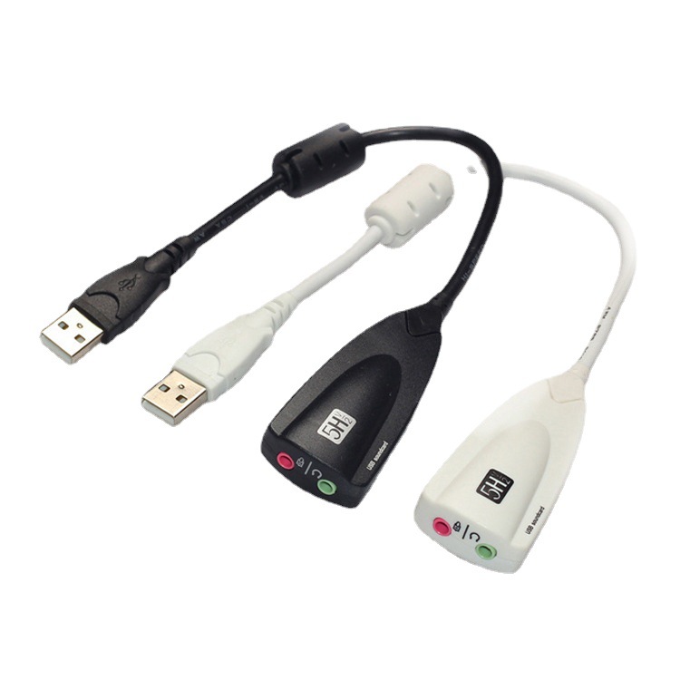 USB7.1声卡 电脑外接声卡独立带线 电脑K歌 免驱声卡 支持win7 10