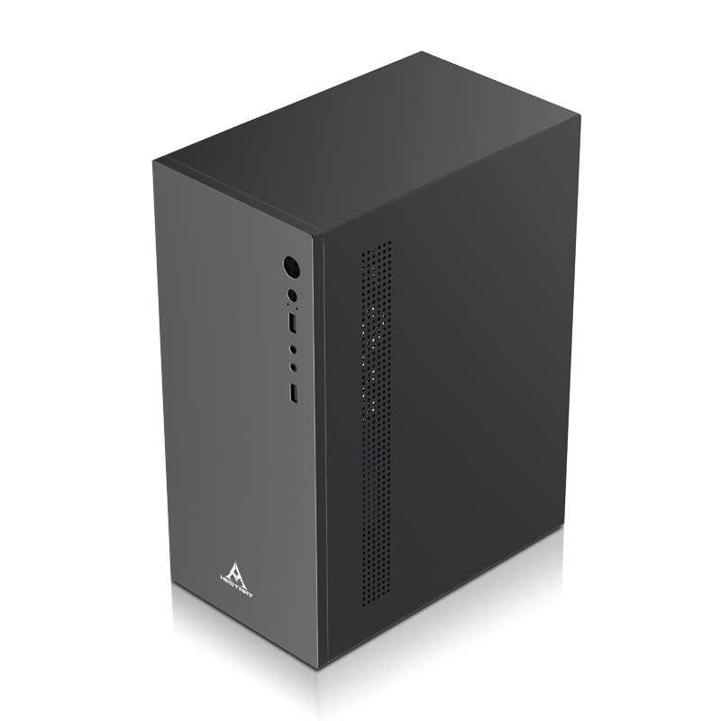 Juegos transfronterizos en el hogar, escritorio, oficina, host de escritorio, computadora, mini chasis pequeño portátil, tablero matx, usb3.0