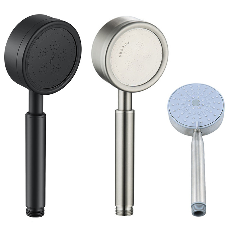 Nordic SUS304 Stainless Steel Pressurized Shower Nozzle Water Heater Pressurized Bath Heater Bathing Shower Rain Flower Drying Head