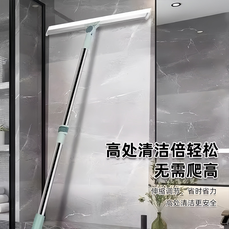 加粗杆魔术扫把硅胶地刮地板神器家用刮水拖把浴室厕所玻璃窗清洁|undefined