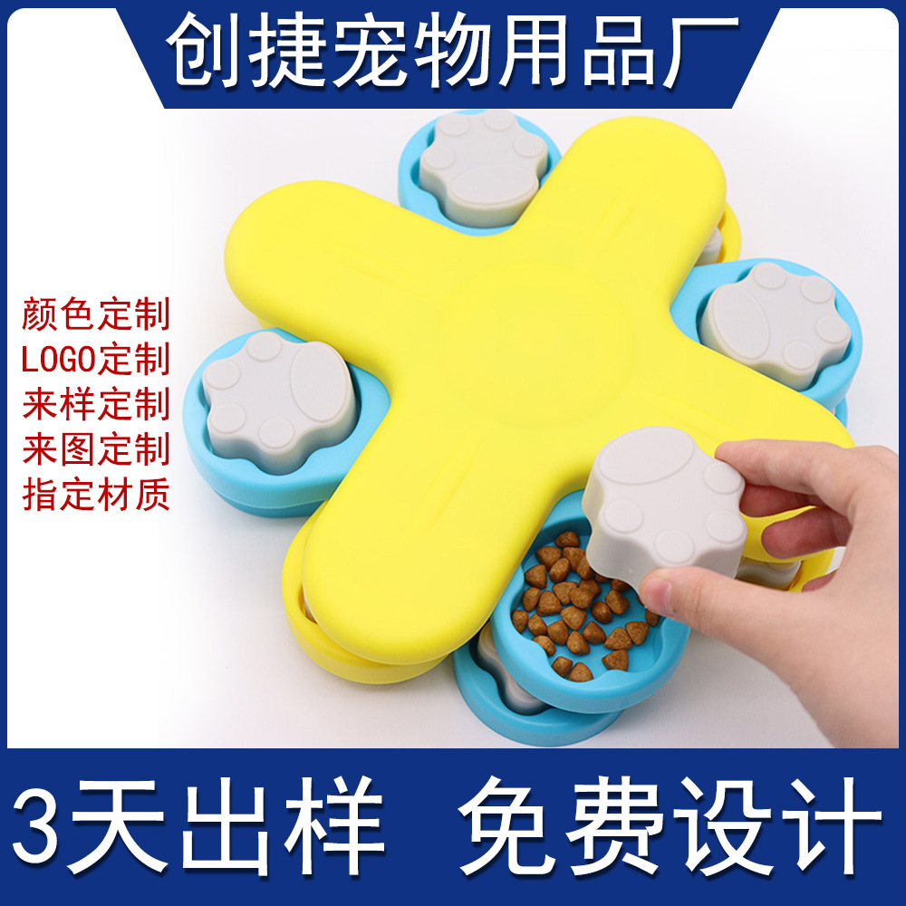 Juguetes educativos personalizados para mascotas Juguetes de comida oculta para perros
