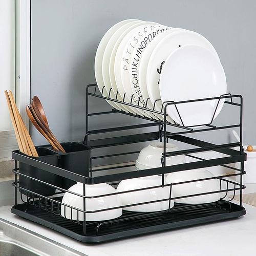 Dishes storage rack sink draining bowl rack rack kitchen countertop tableware drainage collection