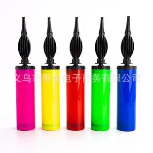 Hand Push Pump Aluminum Film Aluminum Foil Balloon Pump Manual Push-Pull Two-Way Pump Manufacturer Direct Sales Wholesale