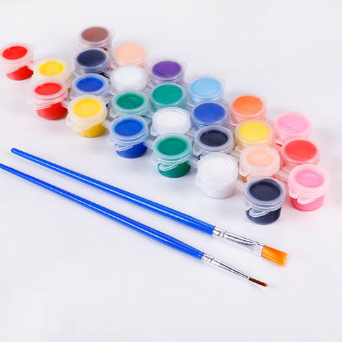 Acrylic paint watercolor paint aluminum tube oil paint brush set brush sponge brush palette wholesale