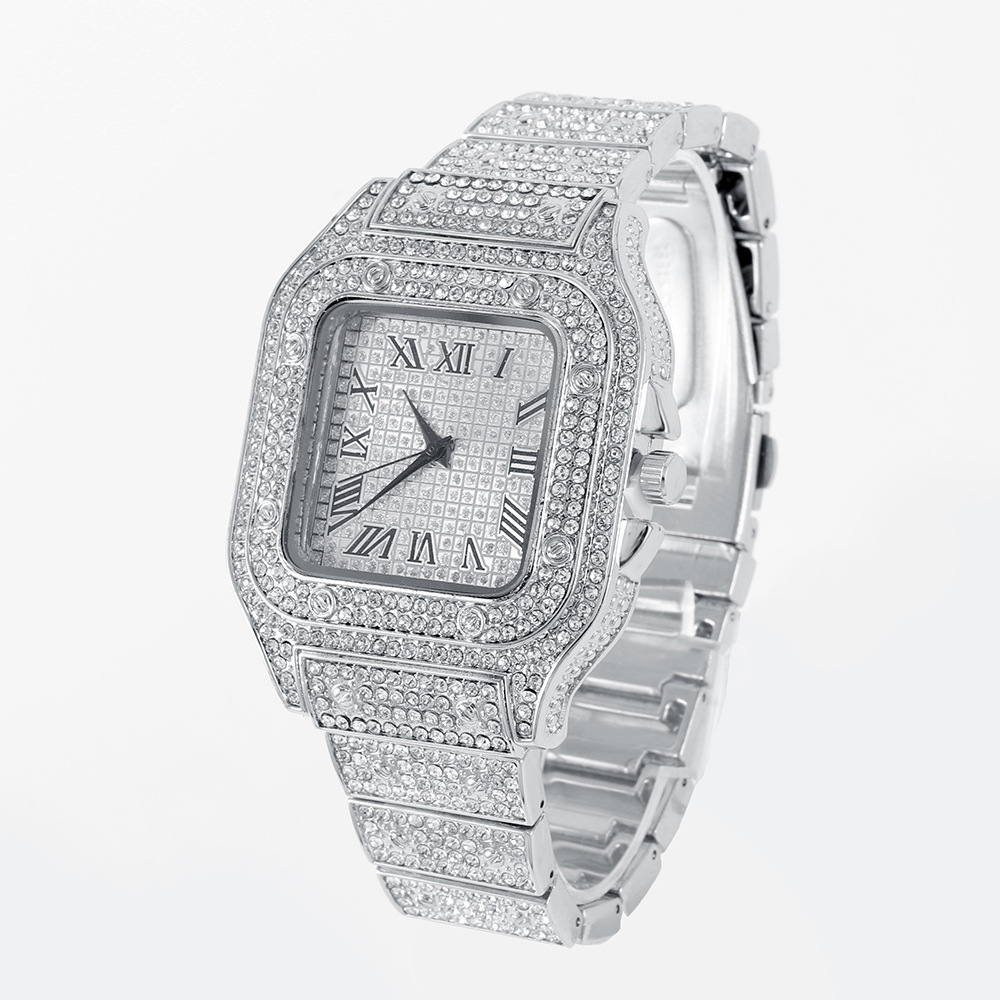 Alloy Strap Material Watch Classification Pointer Display Type Fashion Solid Color Single Folding Buckle Quartz Men's Watches