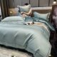 160 Xinjiang Long-staple Cotton Four-piece Set 100 Cotton Bed Sheet Quilt Cover Bed Hat Naked Sleeping Spring and Summer Light Luxury Bedding