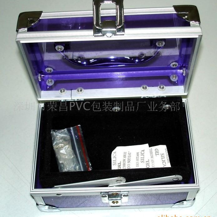 深圳化妆箱亚克力箱透明箱塑胶箱储物箱周转箱手提服装收纳工具箱