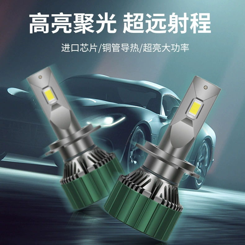 2026 новый M9pro автомобильный LED-фара 65W головной свет H1 высокая яркость H11H79005H4 дальний и ближний интегрированные