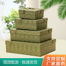 现货天地盖生日礼品包装盒蝴蝶结伴手礼盒轻奢高档大号礼品盒批发