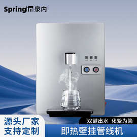 壁挂管线机净水器伴侣即热直饮机纯水机机械无热胆3秒速热开水器