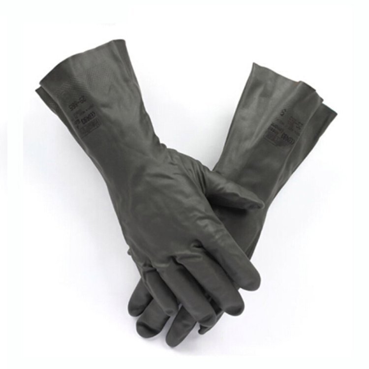 Ansell 安思尔29-865 氯丁橡胶防化耐酸碱石油化工防护手套