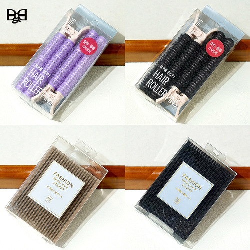 Bangs stickers, bangs curls, face wash, hair fluffy curlers, fixed broken hair magic stickers, plastic curlers for women