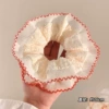 3# double layer red lace-16cm