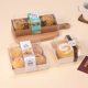 Sandwich Packaging Box Rectangular Square Baking Paper Plastic Box Pork Floss Beckham West Point Box Puff Snow Mei Niang Box