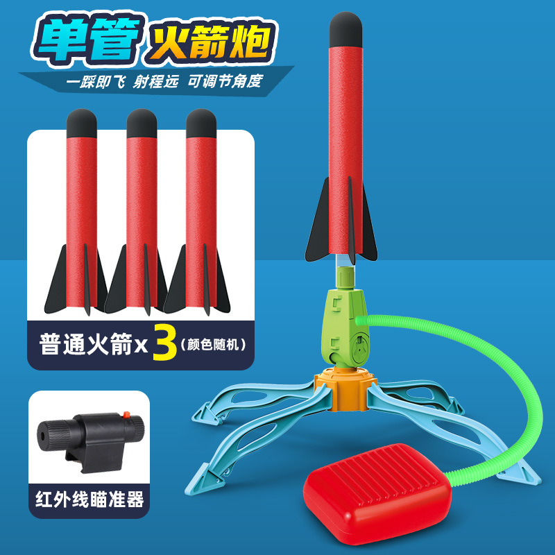 급상승 로켓 + 3 일반 미사일 (하늘색 언더 프레임)