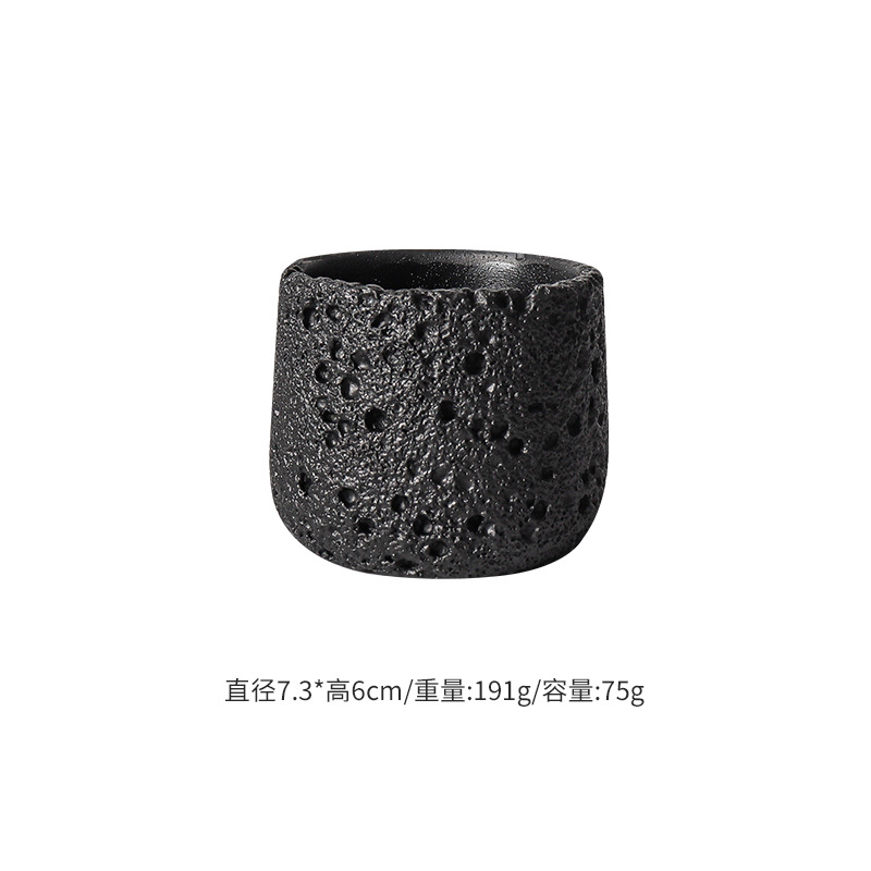 国境を越えたセメント宇宙の質感アロマキャンドルカップdiyキャンドルカップ空カップ拡香石無火雰囲気容器振り子