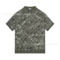 320208 (Monogram Polo Collar Knit Polo Shirt)