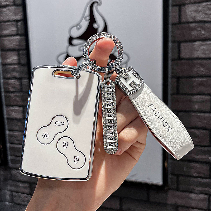 Aplicable a la vieja Reno coreao clave caso reiluo paisaje dimensión Feng Lang megana talismán coche Shell