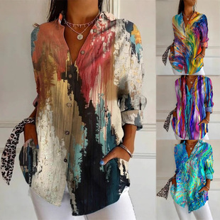 �W�����uͨ���R�d2024�����¿�Ůʽ�L��ӡ�����·��I�r��Ů6811