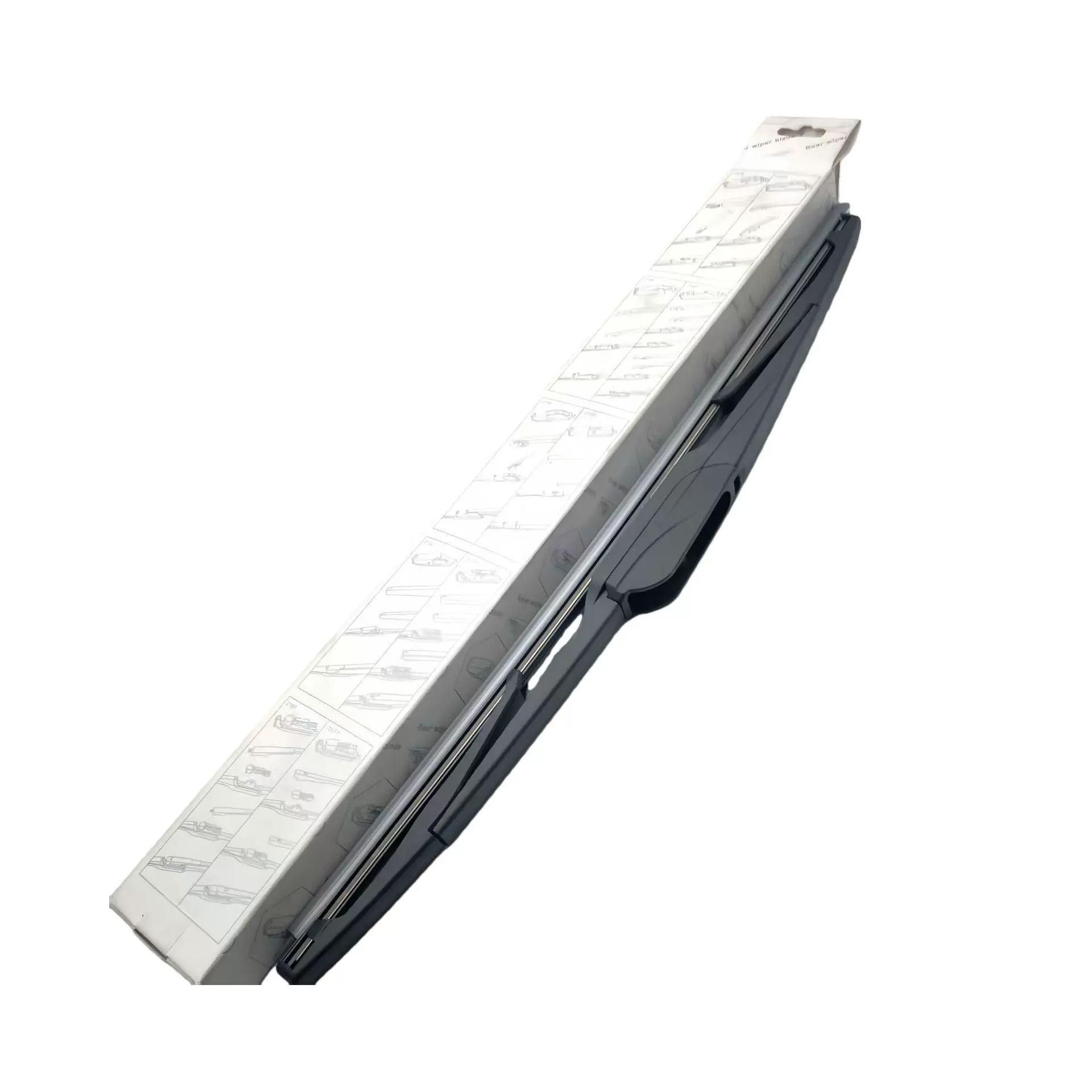 多功能后车窗雨刮器汽车通用雨刷片后车玻璃雨刷片有骨雨刮器静音