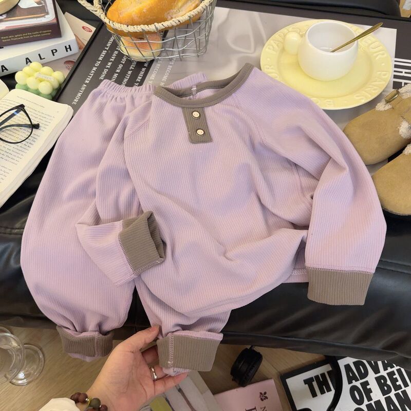 儿童内衣套装男童秋衣秋裤女童保暖家居服宝宝加厚男孩女孩a加绒|undefined