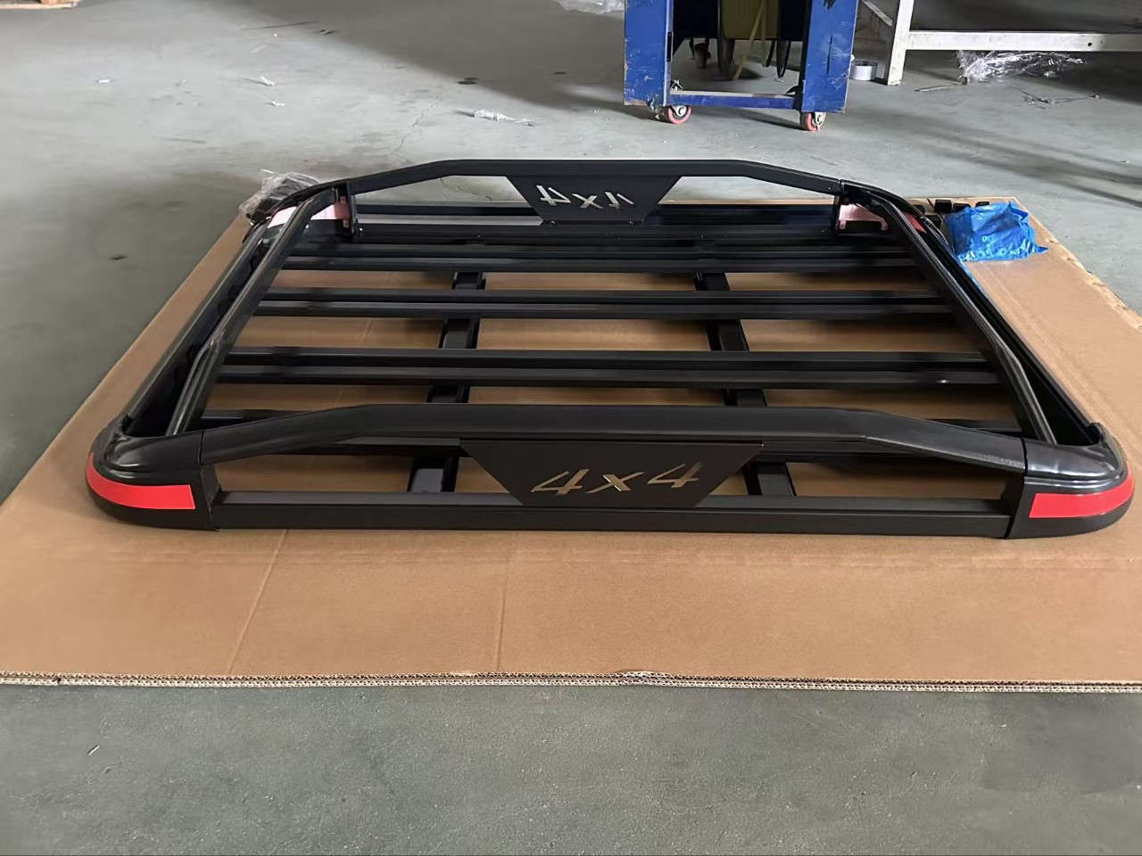 Suitable for Car Suv Universal Luggage Frame Crossbar Aluminum Alloy Roof Rack Modification Special Luggage Basket 4X4 Off-Road